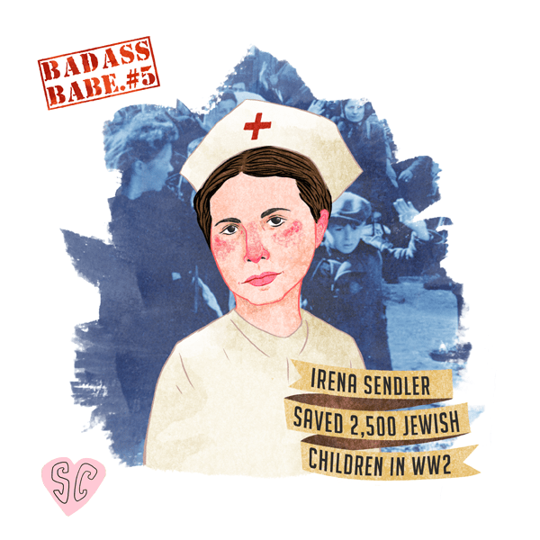 Irena Sendler Illustration by Sarah Cochrane