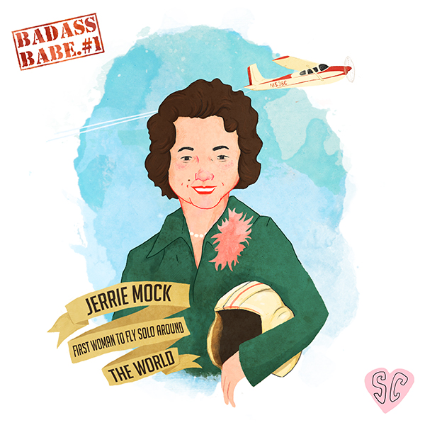 Jerry Mock Illustration by Sarah Cochrane