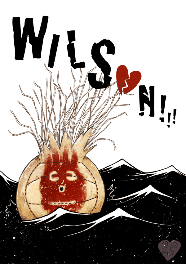WILSON Castaway illustration sarah cochrane spooky woomb